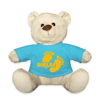 Bébé Niklas - Nounours - bleu outremer - Devant