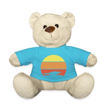 Alligator Retro - Nounours - bleu outremer - Devant