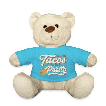 Des tacos et dis-moi que je suis jolie - Nounours - bleu outremer - Devant