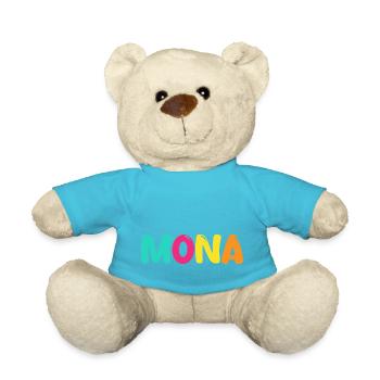 Name - Mona - Teddy - Atollblau - Vorne