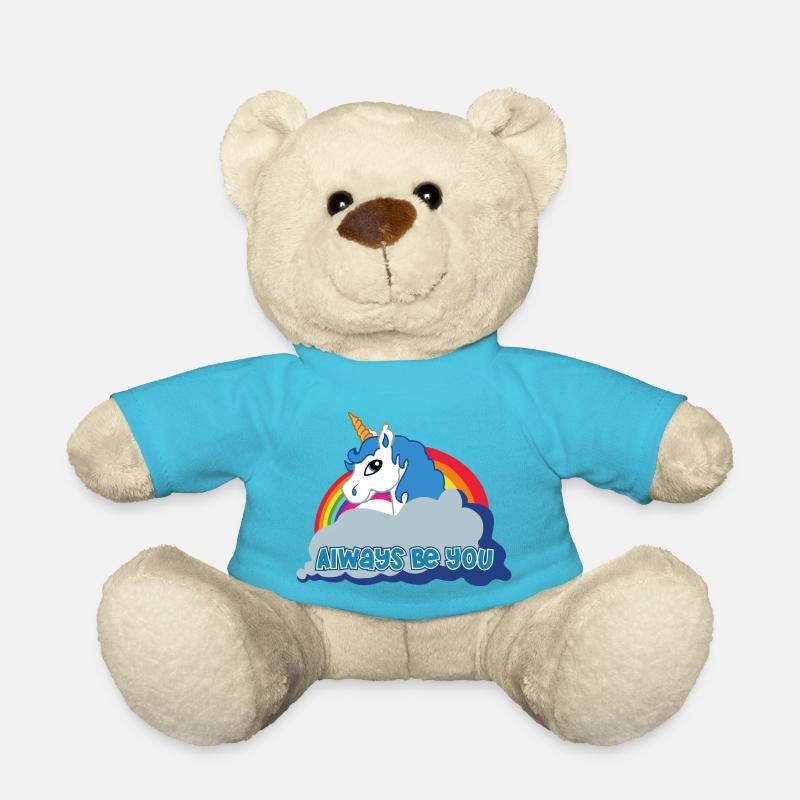 Always be you (Unicorn) - Teddy - Atollblau