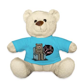 Braunbär - Teddy - Atollblau - Vorne