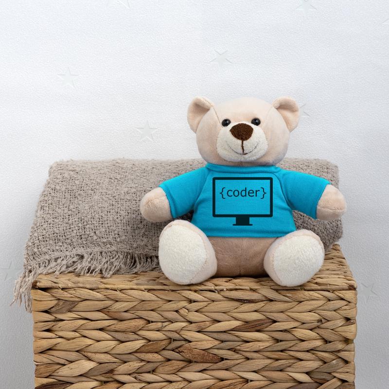 coder monitor Teddy Bear