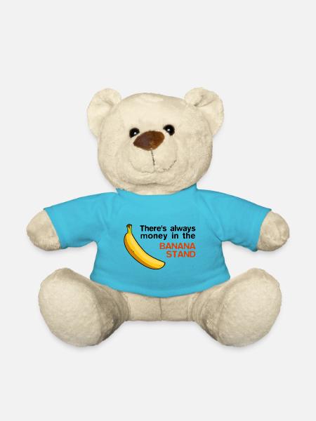 Banana stand - Teddy Bear - atoll blue