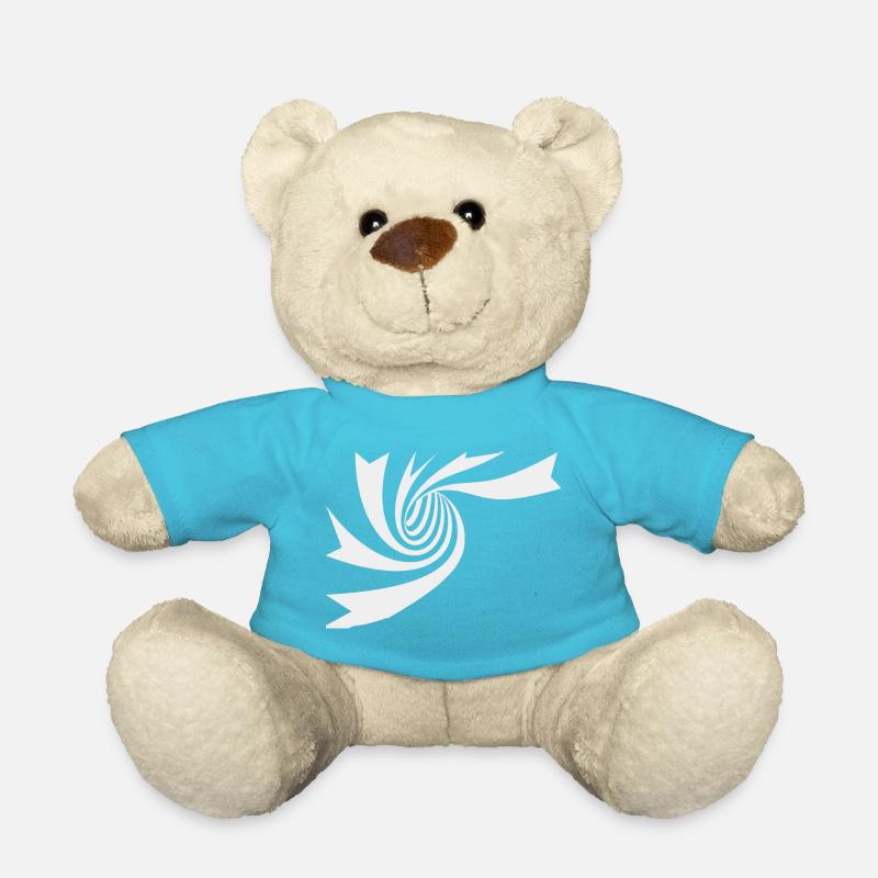 spirale - Nounours - bleu outremer