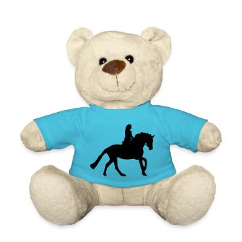 équitation - Nounours - bleu outremer - Devant