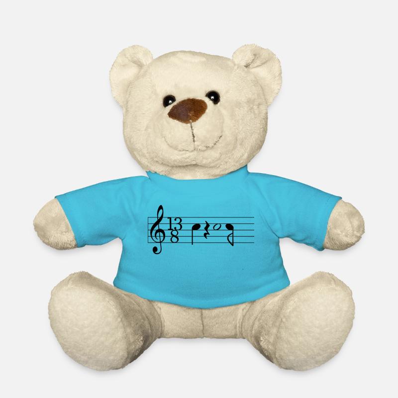 Prog noir - Nounours - bleu outremer