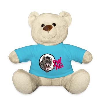 hyena swag - Teddy Bear - atoll blue - Front