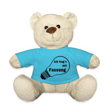 ich trage es mit Fassung lockere Einstellung - Teddy - Atollblau - Vorne