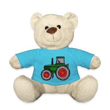 Traktor - Teddy - Atollblau - Vorne