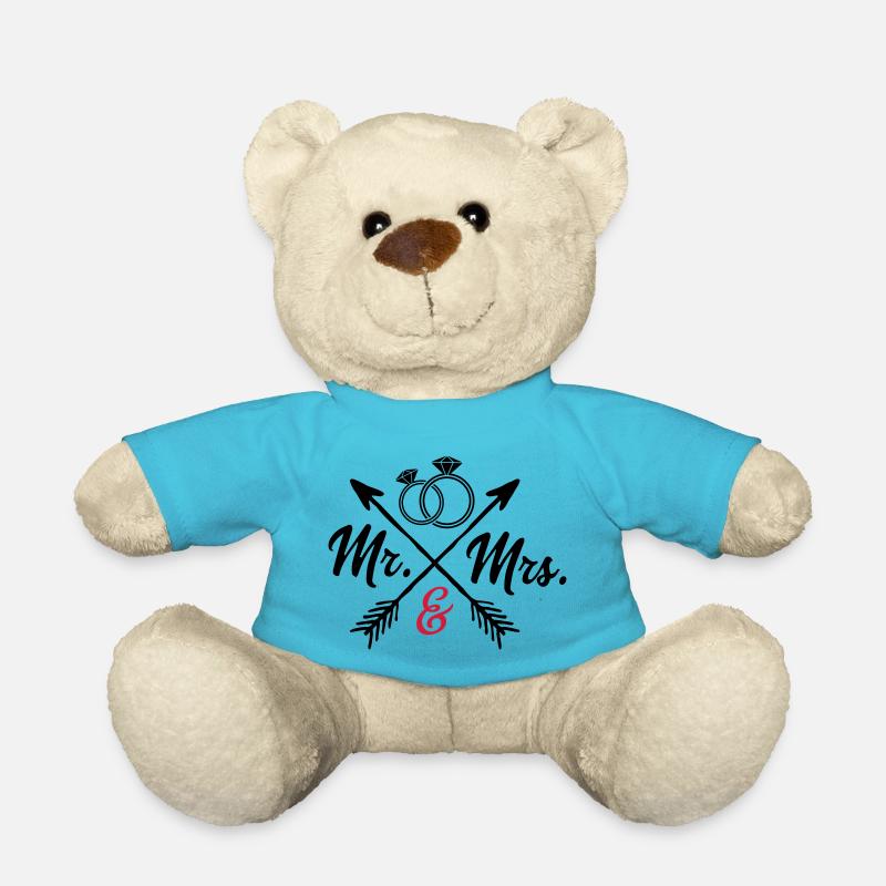 Mr. And Mrs. - Teddy - Atollblau