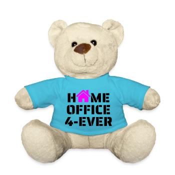Home Office rose noir - Nounours - bleu outremer - Devant