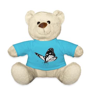 Schmetterling, Falter - Teddy - Atollblau - Vorne