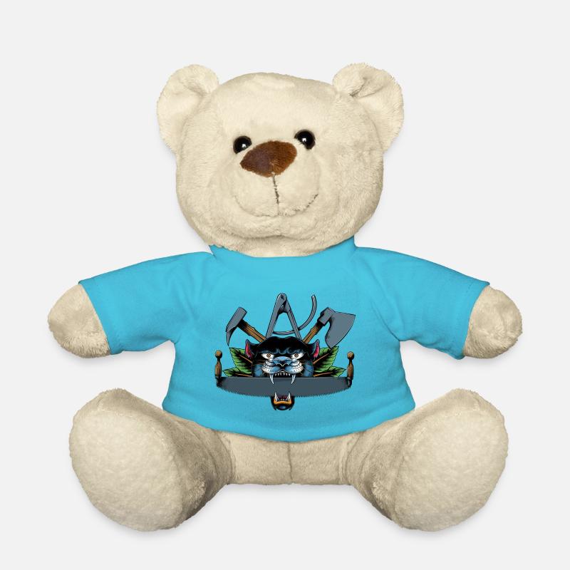 Zimmermann Zunftzeichen - Teddy - Atollblau