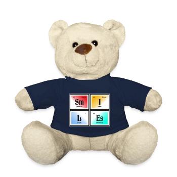 Sourires | Tableau périodique des éléments - Nounours - bleu marine - Devant