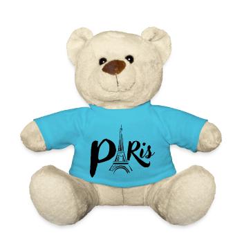 PARIS FRANCE - Nounours - bleu outremer - Devant