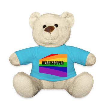 HEARTSTOPPER - Teddy Bear - atoll blue - Front