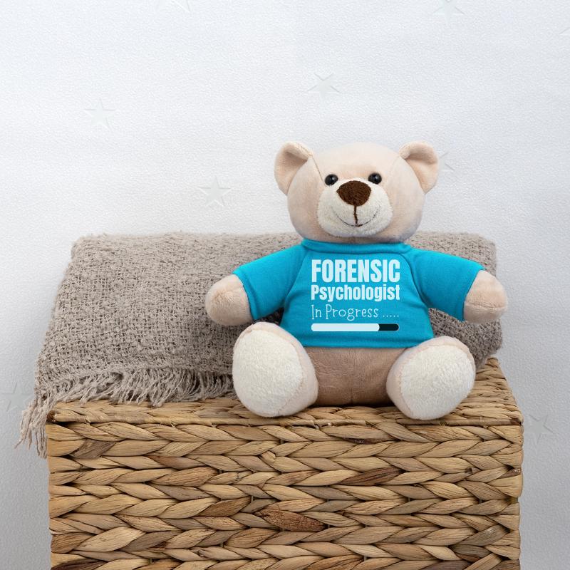 Forensic Psychologist In Progress Teddy Bear