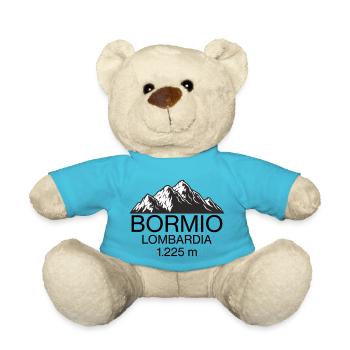 Bormio-Logo - Teddy - Atollblau - Vorne