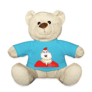Norf Pole FC - No text - Teddy Bear - atoll blue - Front