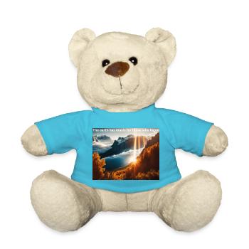 The earth has music for those who listen - Teddy - Atollblau - Vorne