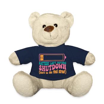 Ein Prozent Batterie vor der Abschaltung - Teddy - French Navy - Vorne
