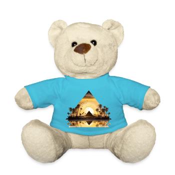 Egypte Egypte Isis Pharaons Pharaons Pyramide Afrique - Nounours - bleu outremer - Devant