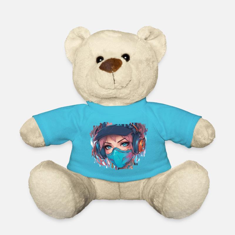 Zael Quantum // Cyberpunk - Nounours - bleu outremer