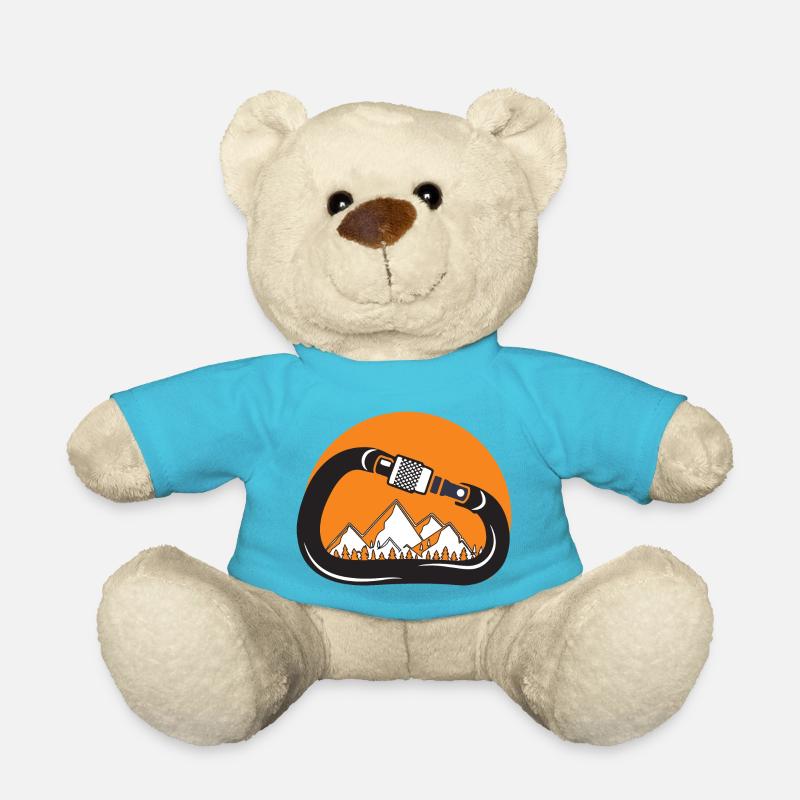 Rock Climbing - Teddy Bear - atoll blue