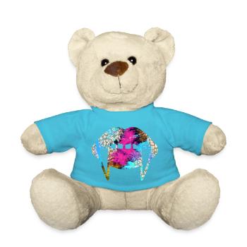 Groovy Vampirelips Light Blue Purple - Teddy - Atollblau - Vorne