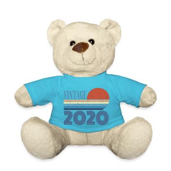 Vintage 2020 - Teddy Bear - atoll blue - Front