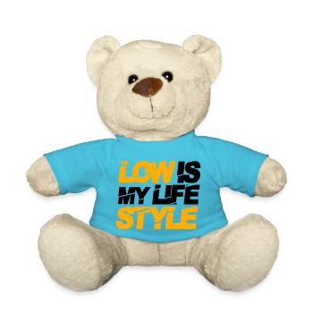 low is my lifestyle - Teddy - Atollblau - Vorne