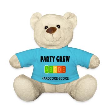 Party Crew - Teddy Bear - atoll blue - Front