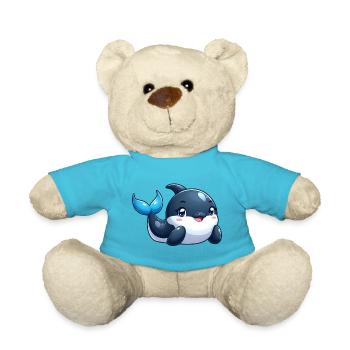 orca 2 - Teddy Bear - atoll blue - Front
