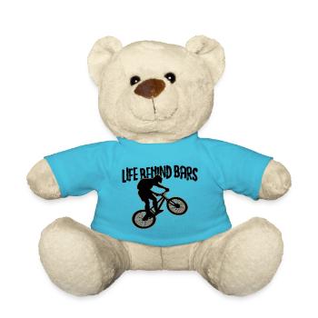 Amateurs de vélo La vie derrière les barreaux - Nounours - bleu outremer - Devant