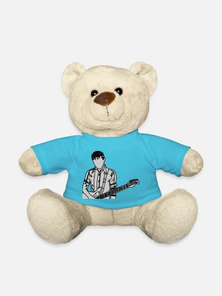 Guitar - Teddy Bear - atoll blue
