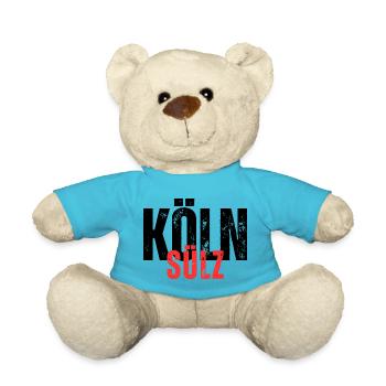 Sülz noir rouge - Nounours - bleu outremer - Devant