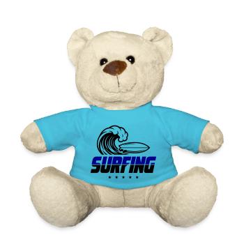 Surfing Surfboard - Teddy - Atollblau - Vorne