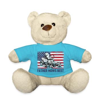 Father Mows Best - Teddy - Atollblau - Vorne