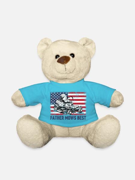 Le père tond le mieux - Nounours - bleu outremer