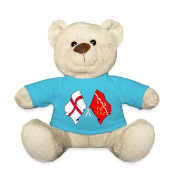 East Sussex et Angleterre croisés - Nounours - bleu outremer - Devant