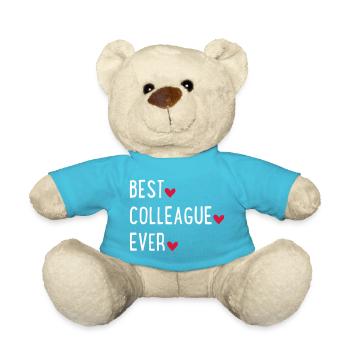 Meilleur collègue du monde - Nounours - bleu outremer - Devant