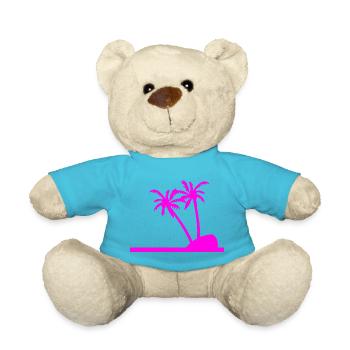 Palmen - Teddy - Atollblau - Vorne