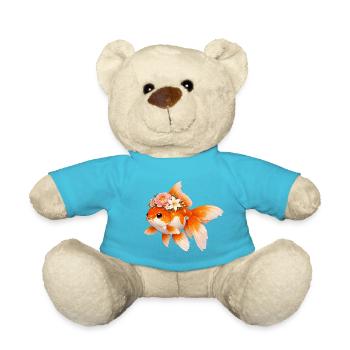 Goldfisch - Teddy - Atollblau - Vorne