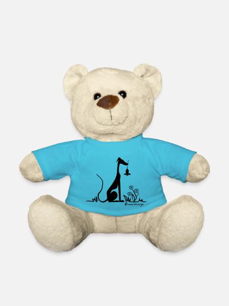 Ma souris! - Nounours - bleu outremer