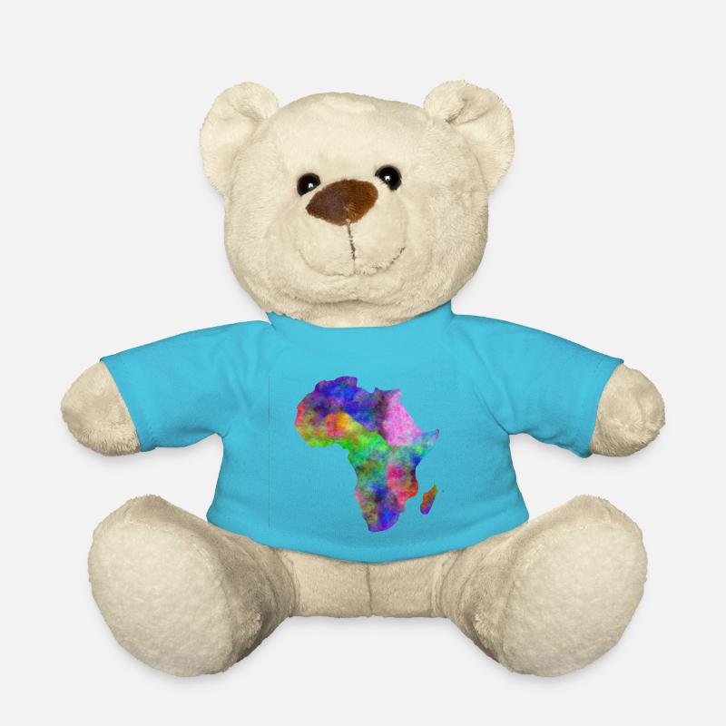 afrika bunt - Teddy - Atollblau
