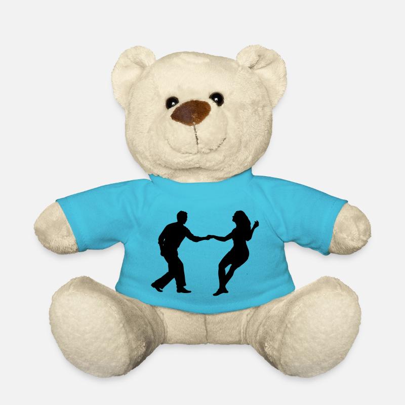 Swing-Tänzer - Teddy - Atollblau
