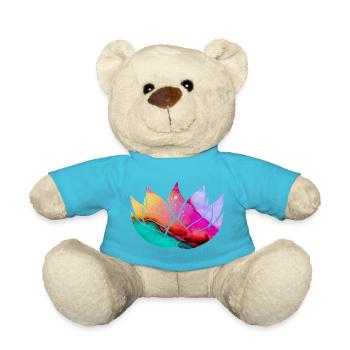 Lotusblume - Teddy - Atollblau - Vorne