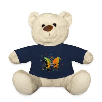 spring - Teddy Bear - french navy - Front