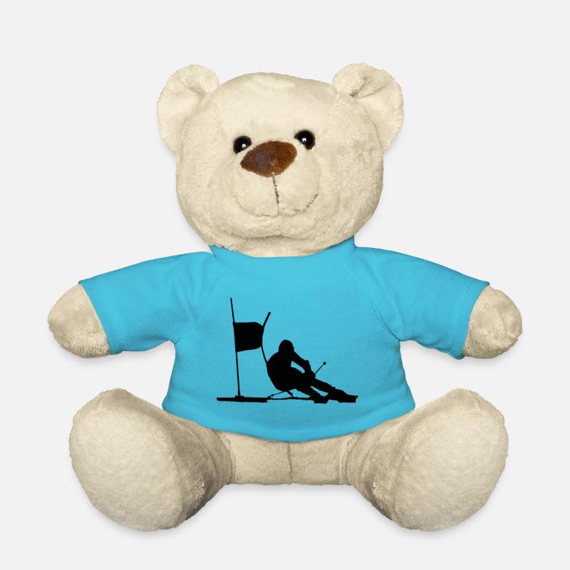 skifahren - Teddy - Atollblau